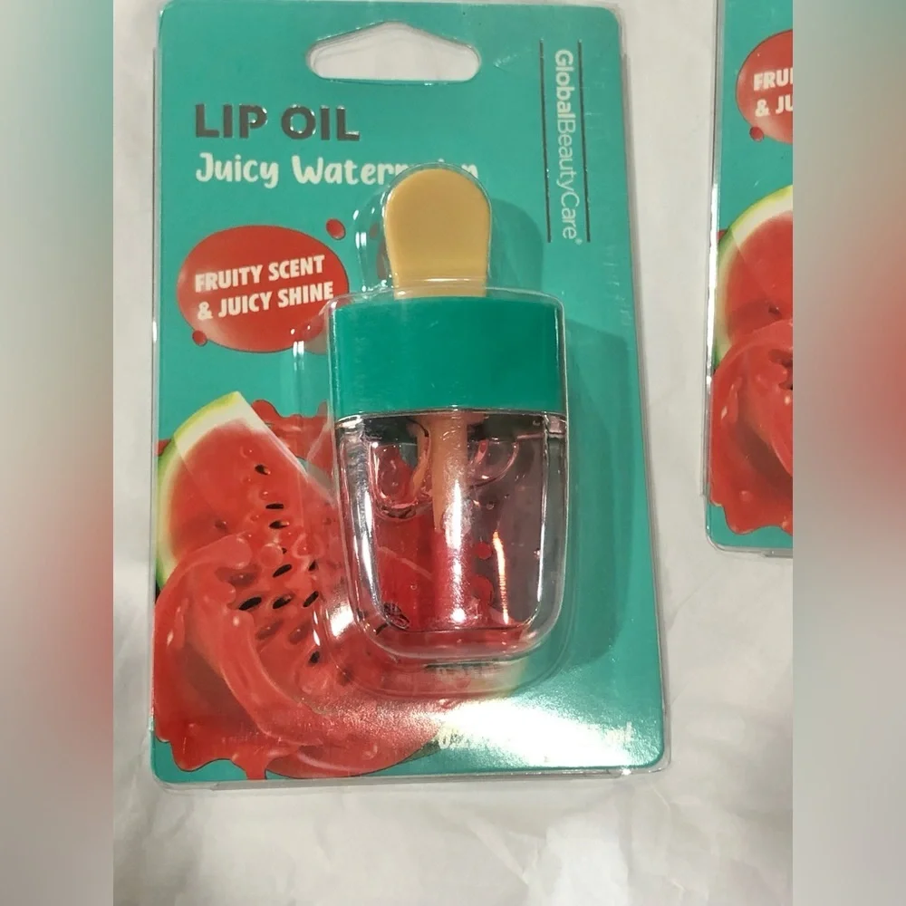 Watermelon flavored fruity scent juicy shine hydrating lip‎ oil new